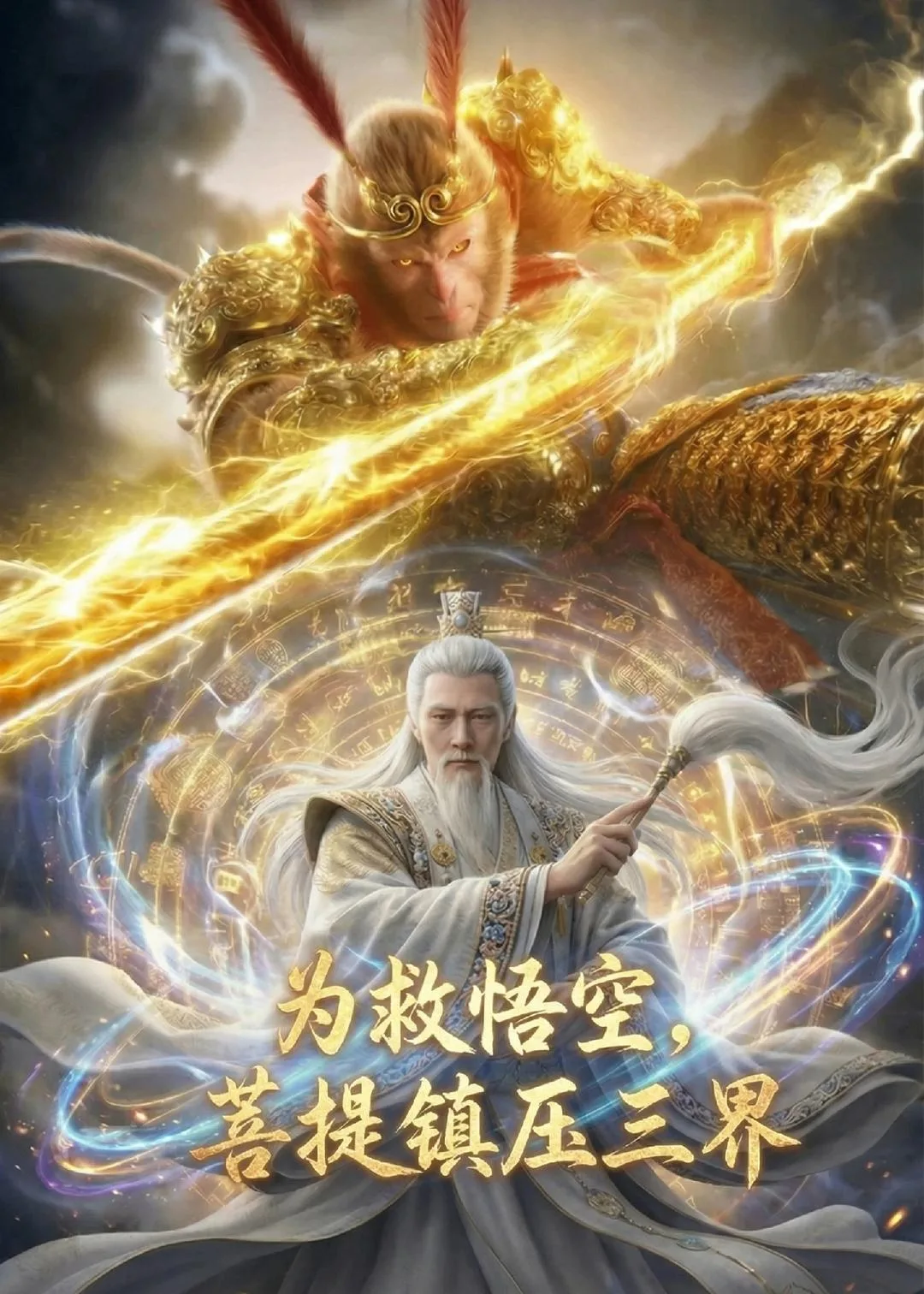为救悟空,菩提镇压三界